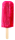 Waterijs Aardbei Fruitlollie