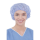 Haarnetje non woven Blauw