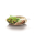 Palmblad bord 22 cm